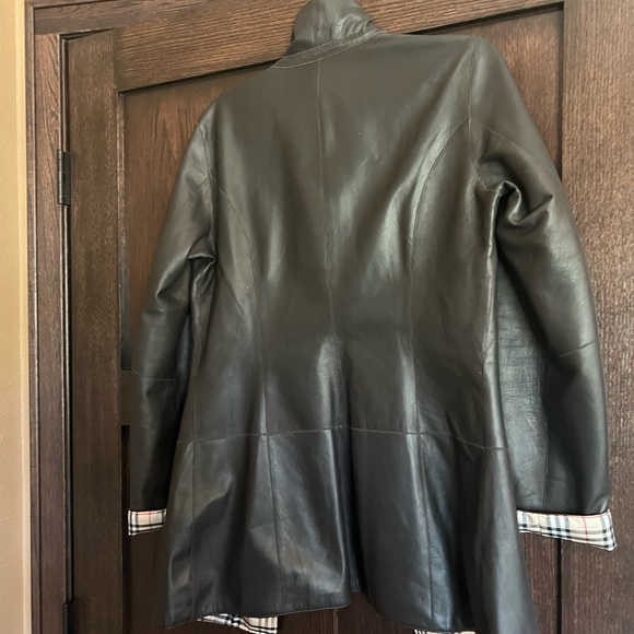 Reversible lamb leather coat made in Turkey - Picture 2 of 3